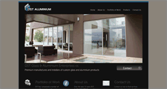 Desktop Screenshot of dstglass.co.za